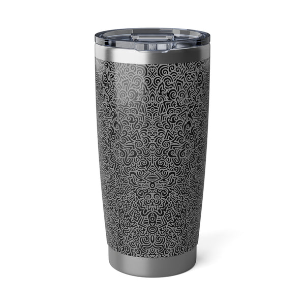 Black and Grey Doodle 20oz Tumbler
