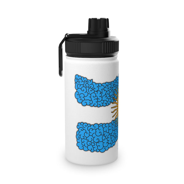 Argentinian Flag Stainless Steel Water Bottle