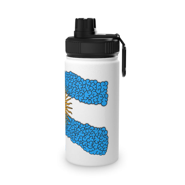 Argentinian Flag Stainless Steel Water Bottle