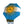 Argentinian Flag Semi-Automatic Foldable Umbrella