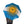 Argentinian Flag Semi-Automatic Foldable Umbrella