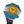 Argentinian Flag Semi-Automatic Foldable Umbrella